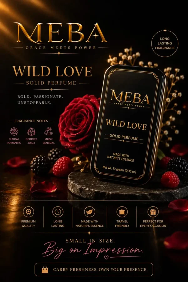 MEBA Wild Love Solid Perfume – 10g